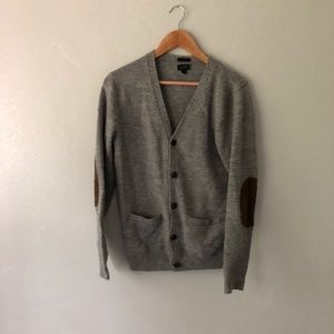 Copy-  J crew grey cardigan in a size medium